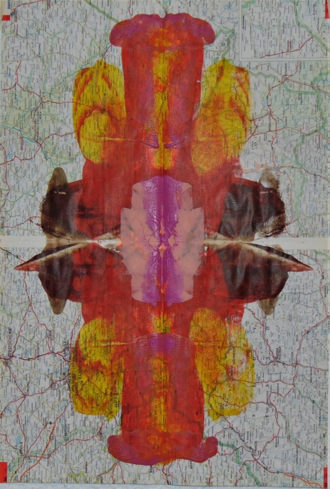 Earth, wind & fire | Pintura de Fabiana Zapata | Compra arte en Flecha.es