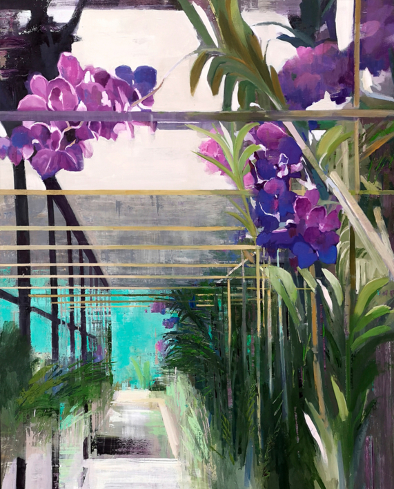 Partitura floral |Pintura de Carmen Montero | Compra arte en Flecha.es