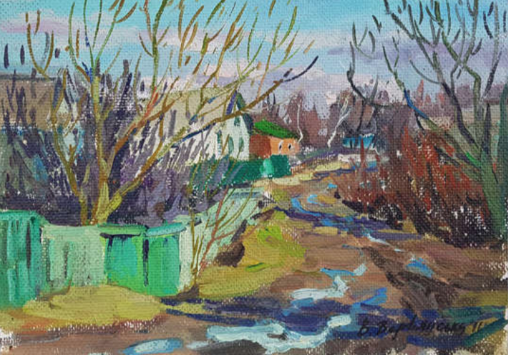 Spring Street |Pintura de Varvyanskaya Vera | Compra arte en Flecha.es