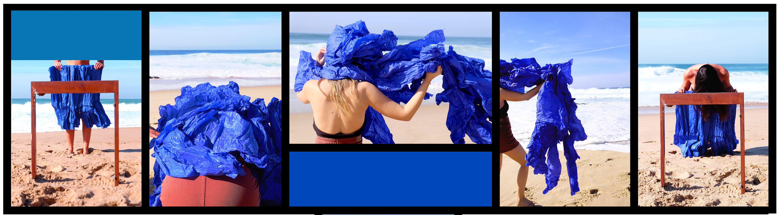Cuerpo raro en azul cobalto |Digital de Lisa | Compra arte en Flecha.es
