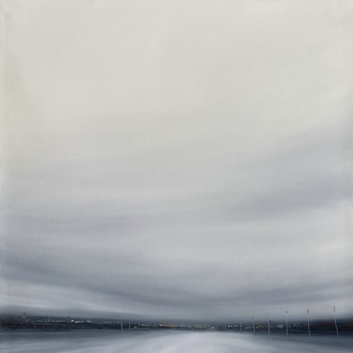La mancha en blanco |Pintura de DRESU | Compra arte en Flecha.es