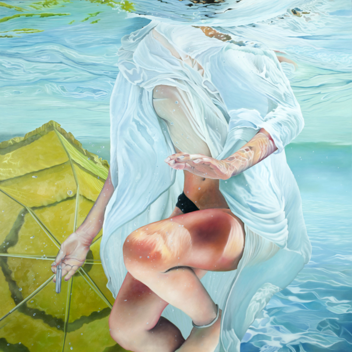 Delicats, dolços i porucs peixos de colors |Pintura de Josep Moncada | Compra arte en Flecha.es