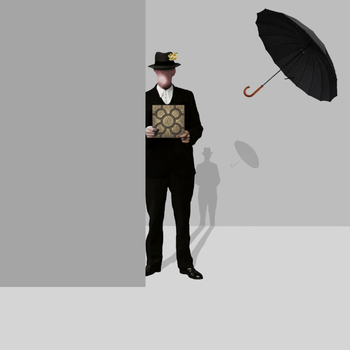 "Sinsorgo de Bilbao" |Collage de Gabriel Aranguren | Compra arte en Flecha.es