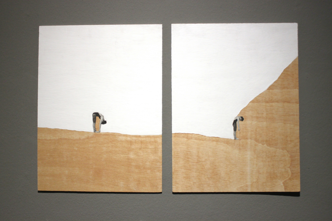 Paisaje vs vacío |Collage de Adriana Gurumeta | Compra arte en Flecha.es