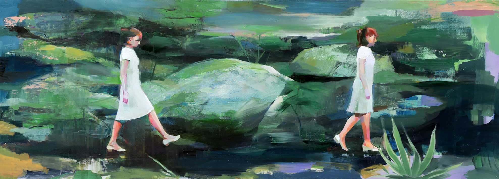 Un paso adelante |Pintura de Carmen Montero | Compra arte en Flecha.es