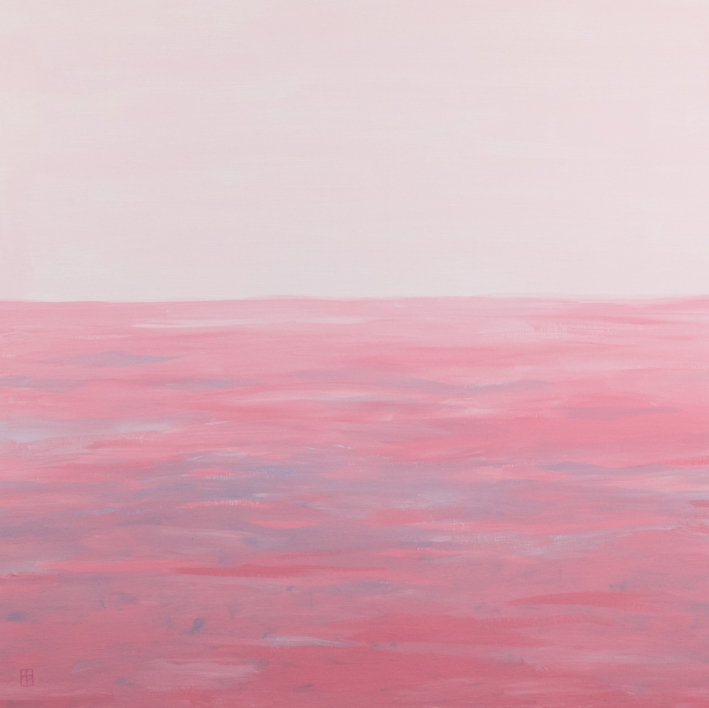 Mar rosa |Pintura de Ana Patitú | Compra arte en Flecha.es