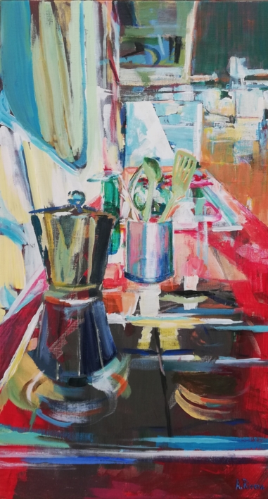 Macarena |Pintura de Angeli Rivera | Compra arte en Flecha.es