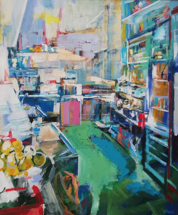 Antonio |Pintura de Angeli Rivera | Compra arte en Flecha.es