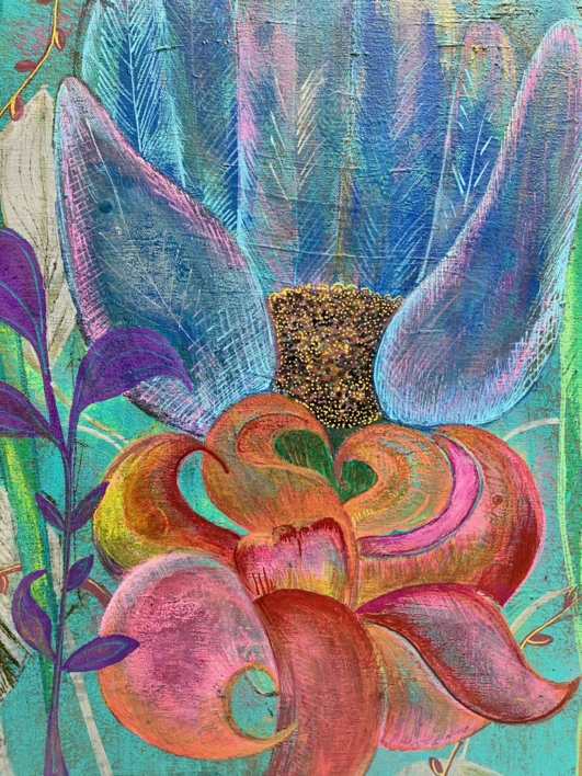Floro |Pintura de Mo Barretto | Compra arte en Flecha.es