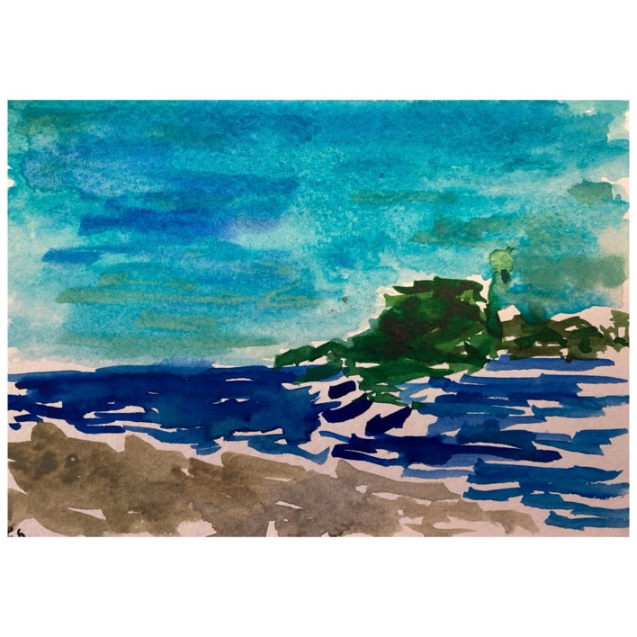 San Sebastián |Pintura de Sofía Mestre | Compra arte en Flecha.es