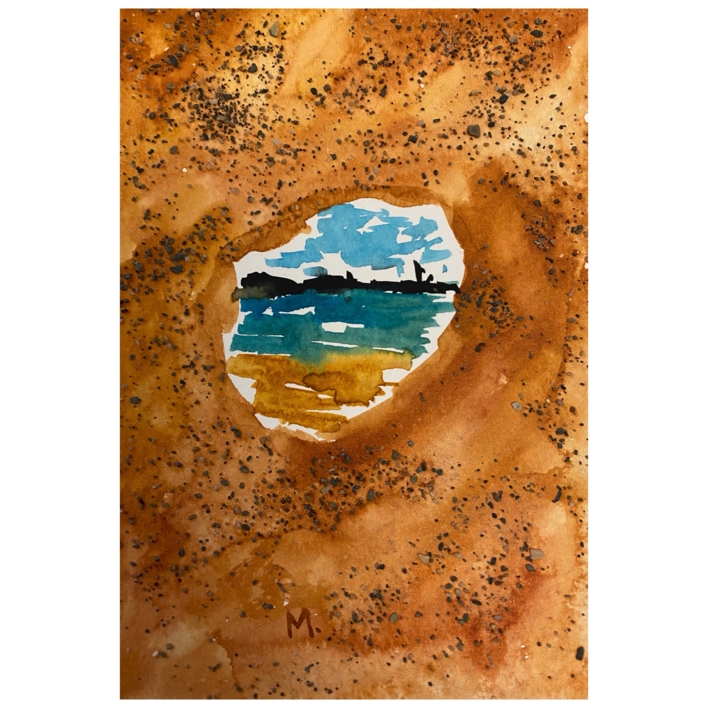 Málaga |Collage de Sofía Mestre | Compra arte en Flecha.es