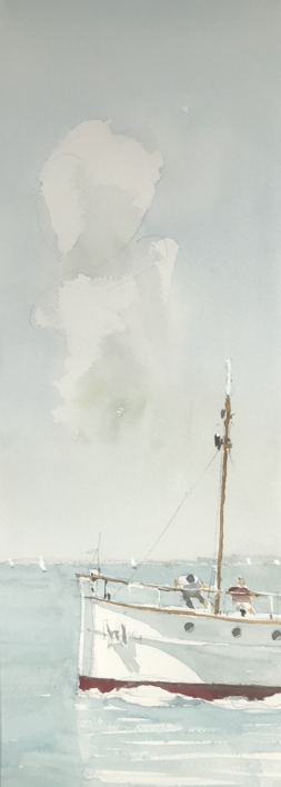 Zarpando |Pintura de Iñigo Lizarraga | Compra arte en Flecha.es