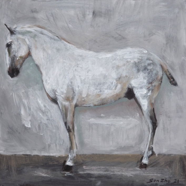 Bajo la luz |Pintura de Gonzho | Compra arte en Flecha.es