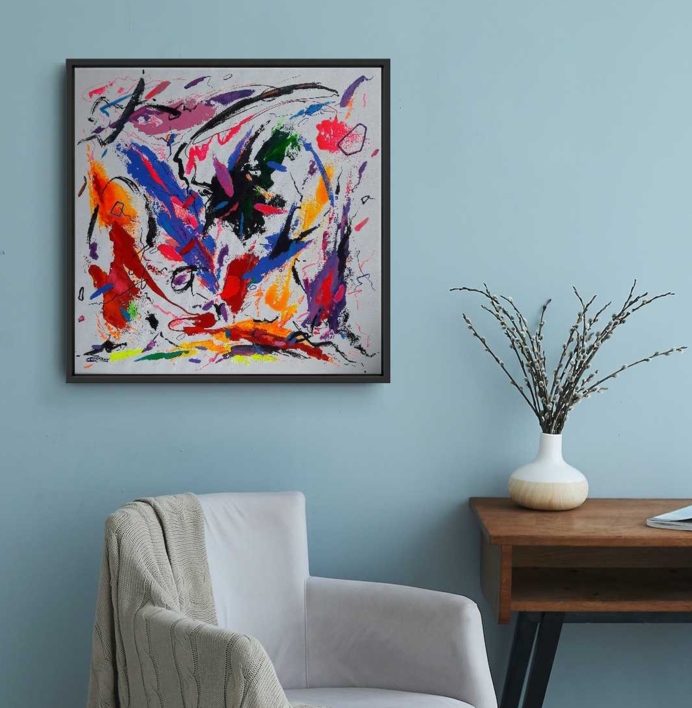 HOUGAKU  MUSIC  JAPAN - II | Pintura de Valeriano Cortázar | Compra arte en Flecha.es