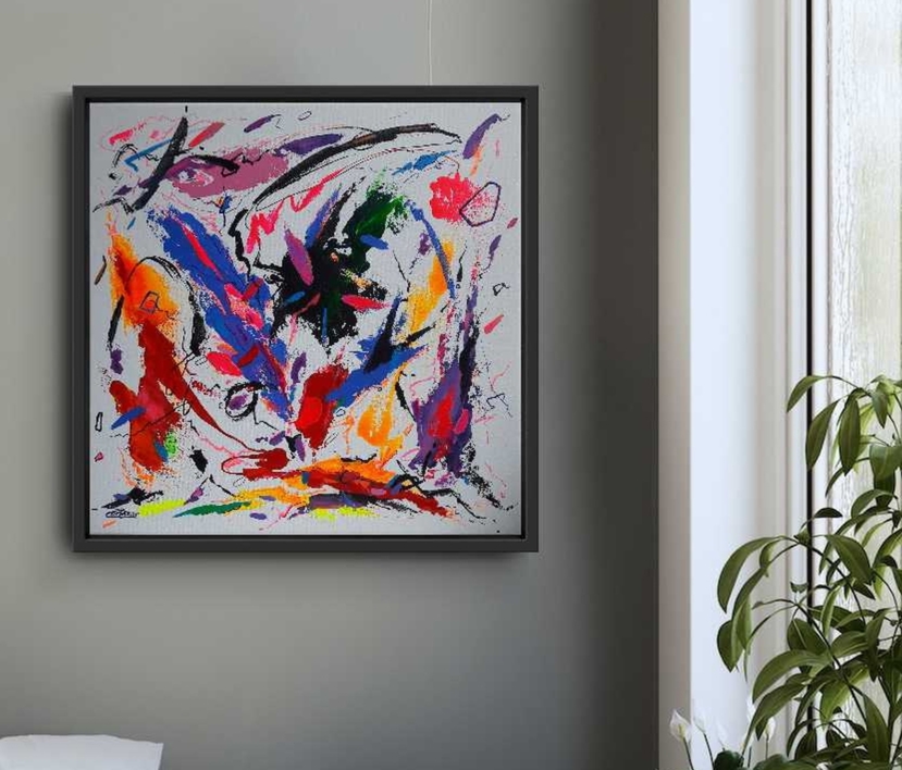 HOUGAKU  MUSIC  JAPAN - II | Pintura de Valeriano Cortázar | Compra arte en Flecha.es