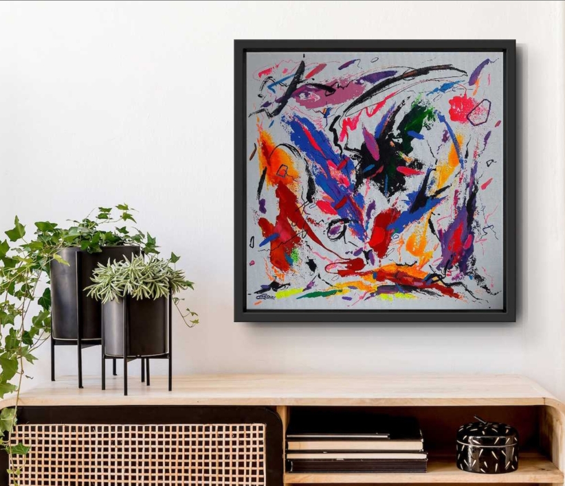 HOUGAKU  MUSIC  JAPAN - II | Pintura de Valeriano Cortázar | Compra arte en Flecha.es