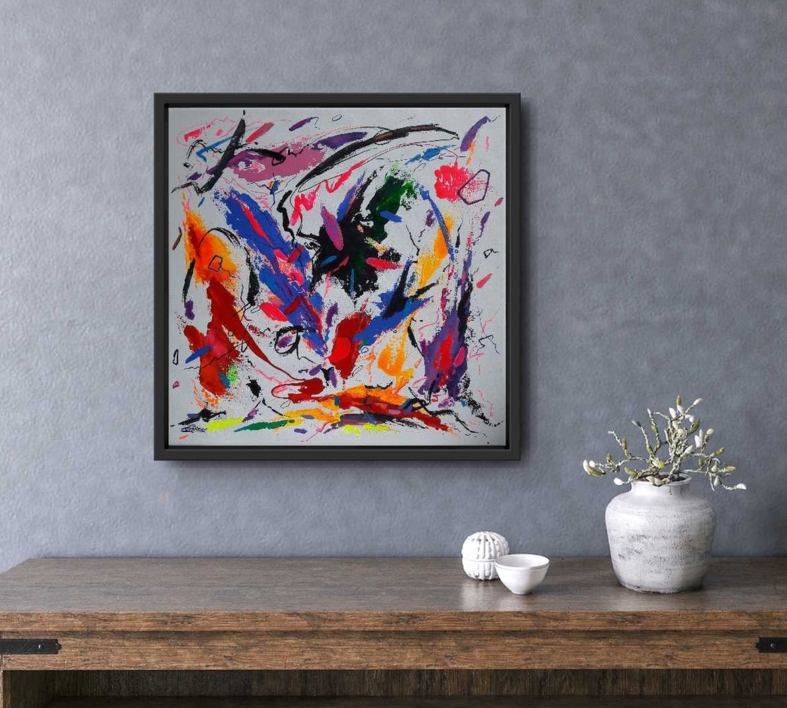 HOUGAKU  MUSIC  JAPAN - II | Pintura de Valeriano Cortázar | Compra arte en Flecha.es
