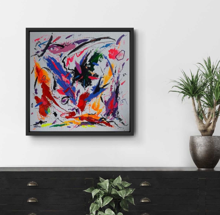 HOUGAKU  MUSIC  JAPAN - II | Pintura de Valeriano Cortázar | Compra arte en Flecha.es