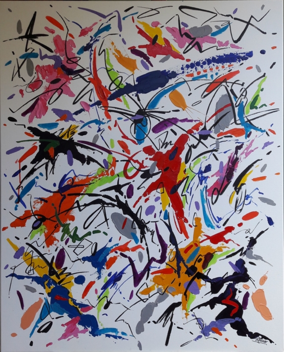 HOUGAKU  MUSIC  JAPAN - I |Pintura de Valeriano Cortázar | Compra arte en Flecha.es
