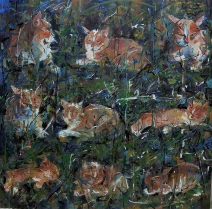 Bingo |Pintura de Amaya Fernández Fariza | Compra arte en Flecha.es