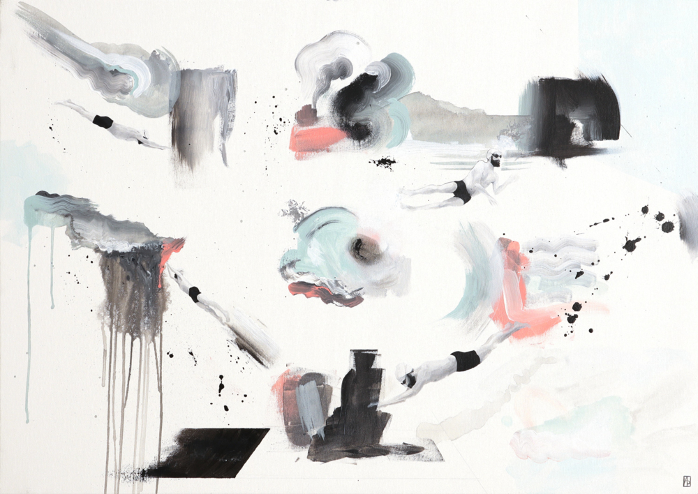 Covid Journey 1 |Pintura de Ana Patitú | Compra arte en Flecha.es
