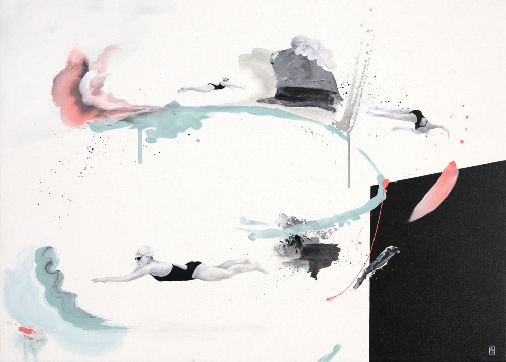 Covid Journey 2 |Pintura de Ana Patitú | Compra arte en Flecha.es