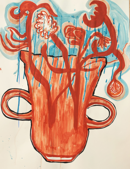 Shadows of a forgotten plant |Dibujo de Lisa | Compra arte en Flecha.es