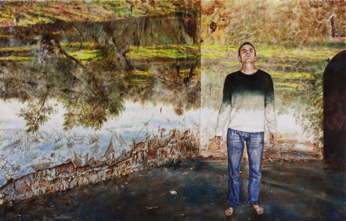 “En casa” |Pintura de Inma García Valderas | Compra arte en Flecha.es