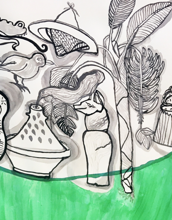 Melting watermelon | Dibujo de Lisa | Compra arte en Flecha.es