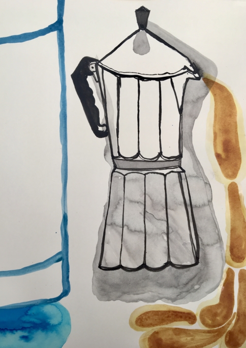 Goat paws in the milky way | Dibujo de Lisa | Compra arte en Flecha.es