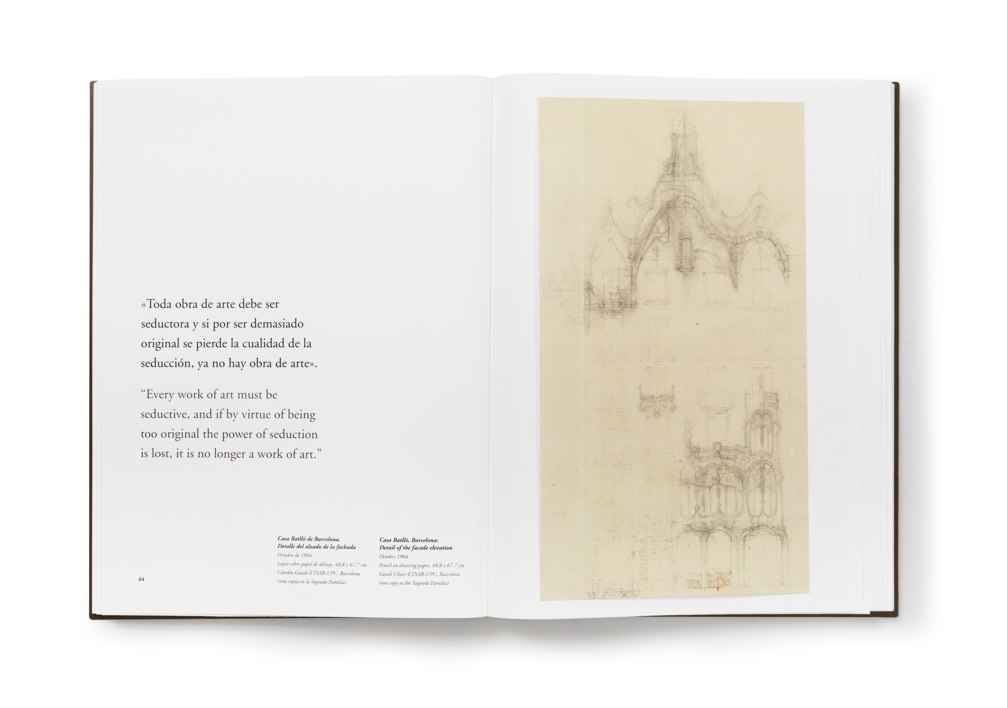 Gaudí en Primer Plano | Ilustración de Antoni Gaudí | Compra arte en Flecha.es