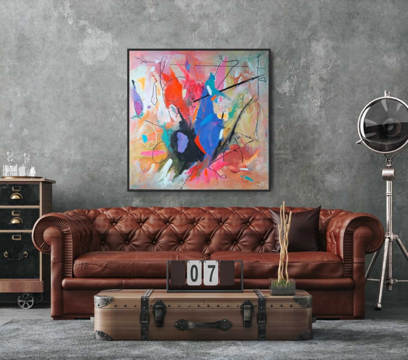 BLUES MAN | Pintura de Valeriano Cortázar | Compra arte en Flecha.es