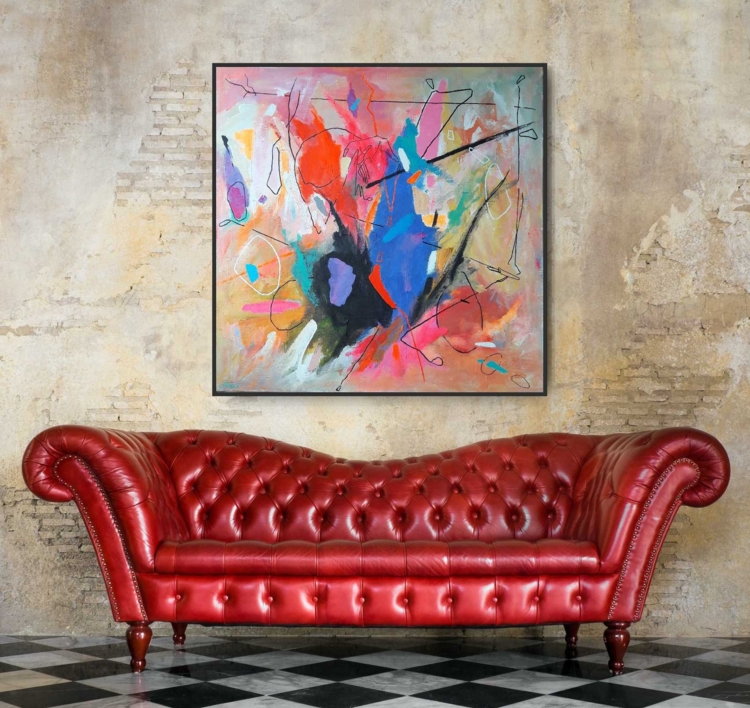 BLUES MAN | Pintura de Valeriano Cortázar | Compra arte en Flecha.es