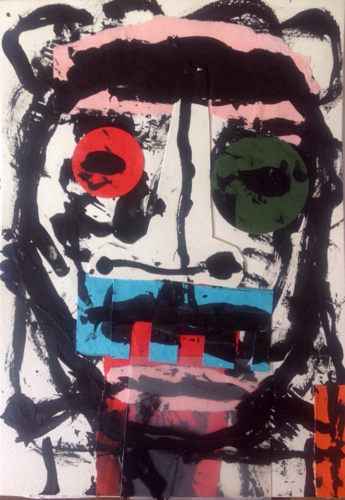 retrato12 |Collage de Pedro galvez | Compra arte en Flecha.es