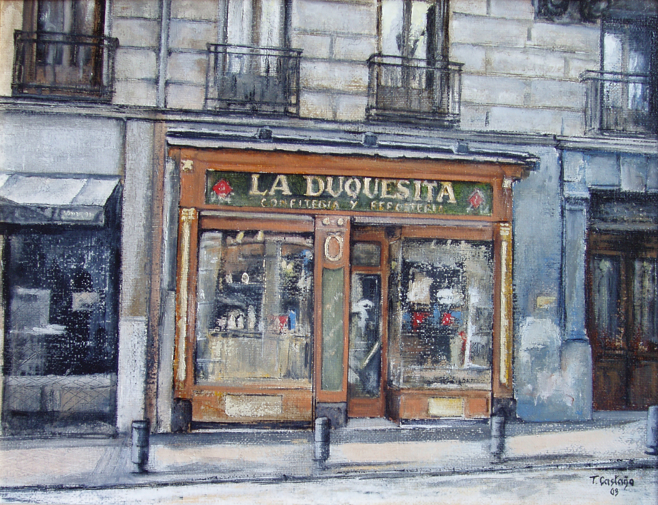 La Duquesita-Madrid |Pintura de TOMAS CASTAÑO | Compra arte en Flecha.es
