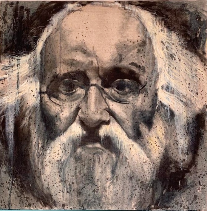 Manuel Calvo   Serie "L@s Pintor@s" Color |Pintura de Alvaro Sellés | Compra arte en Flecha.es