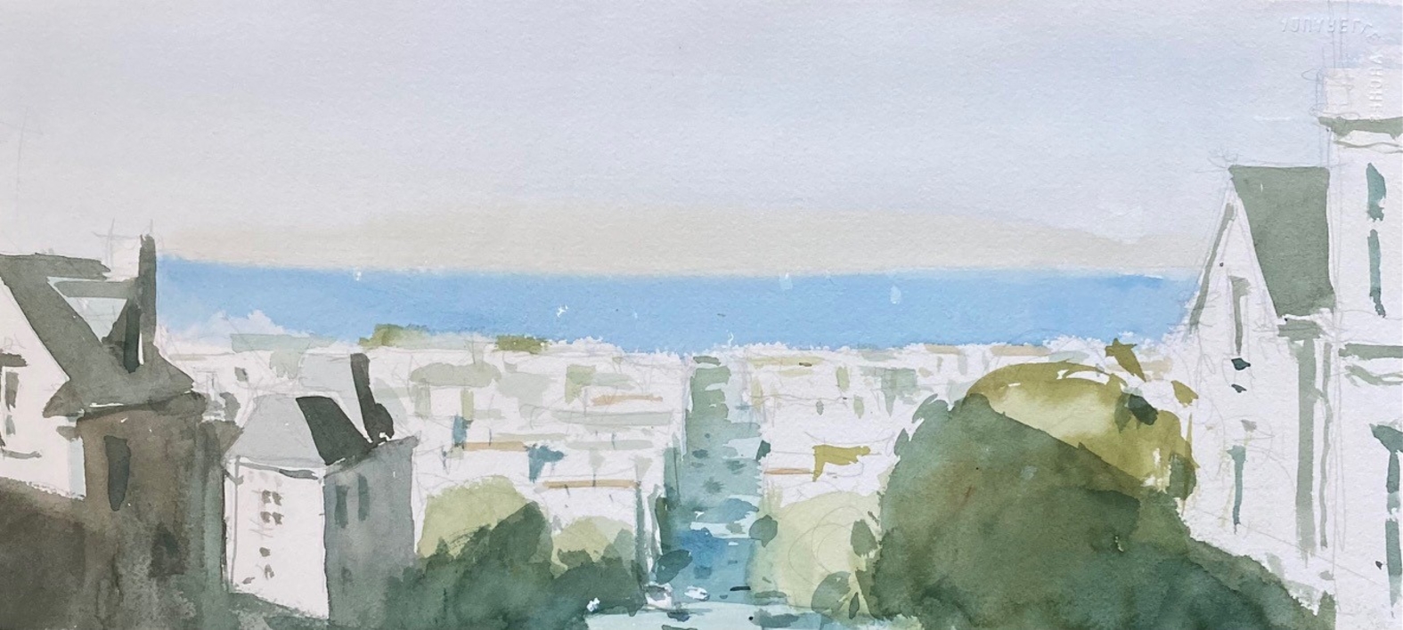 Bahía I |Pintura de Iñigo Lizarraga | Compra arte en Flecha.es