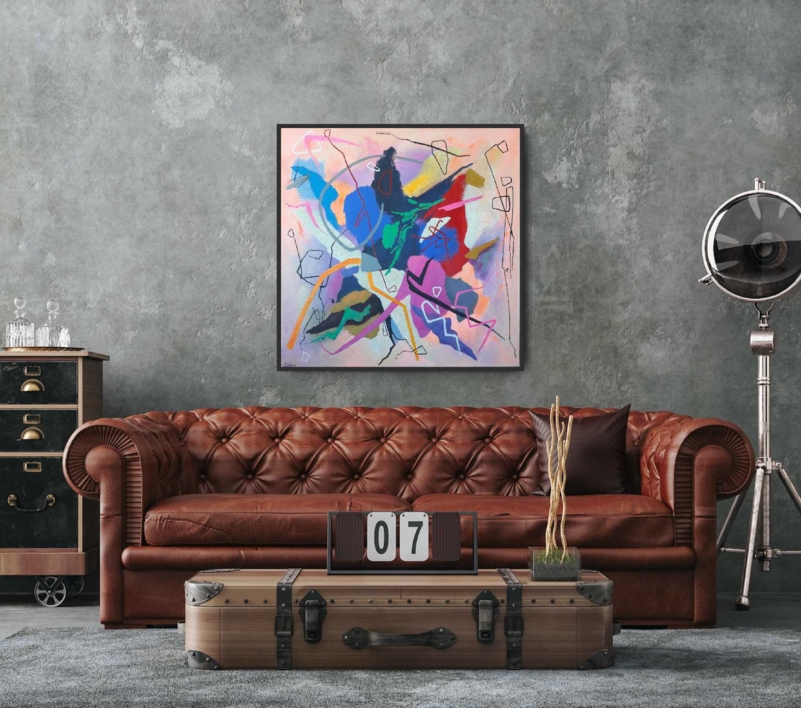 UNCHAIN MY HEART | Pintura de Valeriano Cortázar | Compra arte en Flecha.es