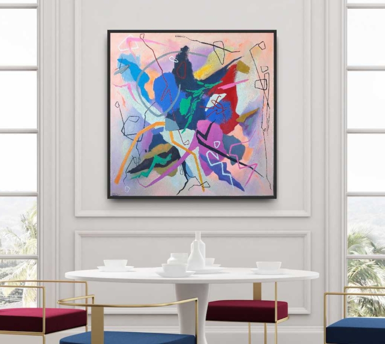UNCHAIN MY HEART | Pintura de Valeriano Cortázar | Compra arte en Flecha.es