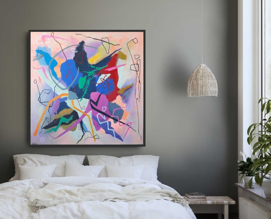 UNCHAIN MY HEART | Pintura de Valeriano Cortázar | Compra arte en Flecha.es