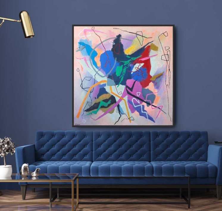 UNCHAIN MY HEART | Pintura de Valeriano Cortázar | Compra arte en Flecha.es
