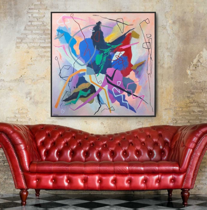 UNCHAIN MY HEART | Pintura de Valeriano Cortázar | Compra arte en Flecha.es