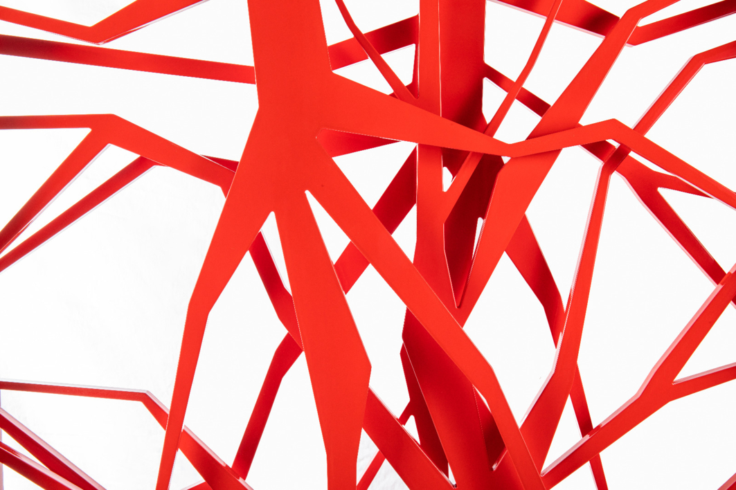 ARBOL ROJO | Escultura de Sandra Mazoy | Compra arte en Flecha.es