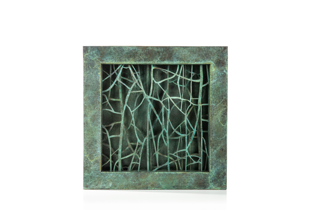 LODO BRONCE VERDE | Escultura de Sandra Mazoy | Compra arte en Flecha.es