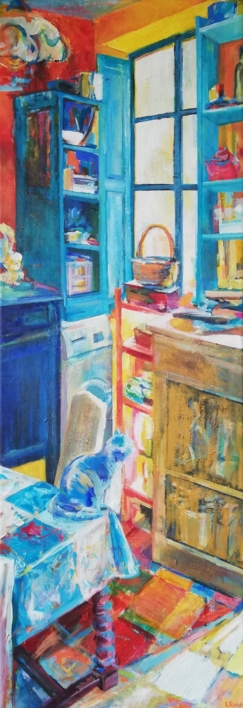 Pitusa |Pintura de Angeli Rivera | Compra arte en Flecha.es
