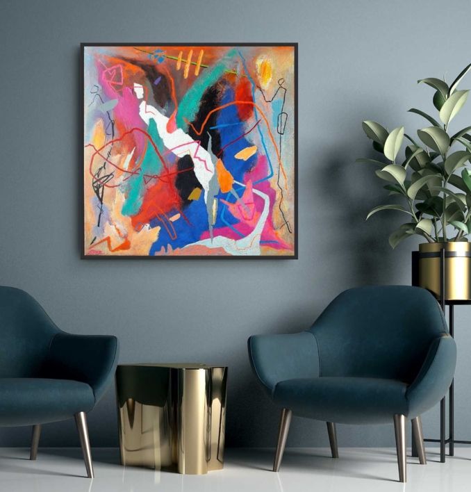 MOVE OVER | Pintura de Valeriano Cortázar | Compra arte en Flecha.es