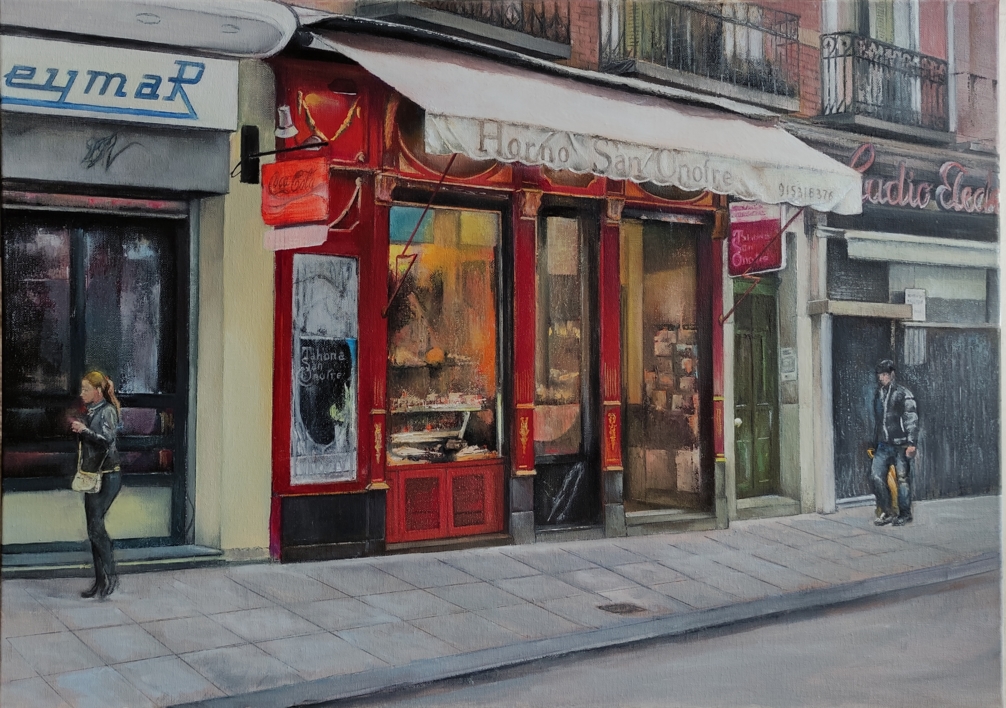 Horno San Onofre-Cl. Hortaleza. Madrid | Pintura de TOMAS CASTAÑO | Compra arte en Flecha.es