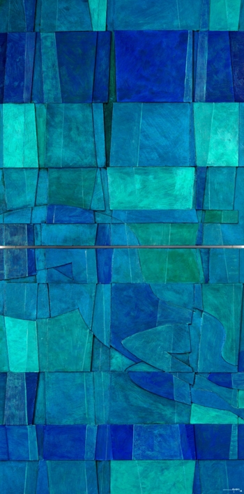 SUEÑO ENTRE AGUAS |Escultura de pared de JUAN NIUBO | Compra arte en Flecha.es