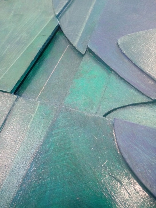 SUEÑO ENTRE AGUAS | Escultura de pared de JUAN NIUBO | Compra arte en Flecha.es