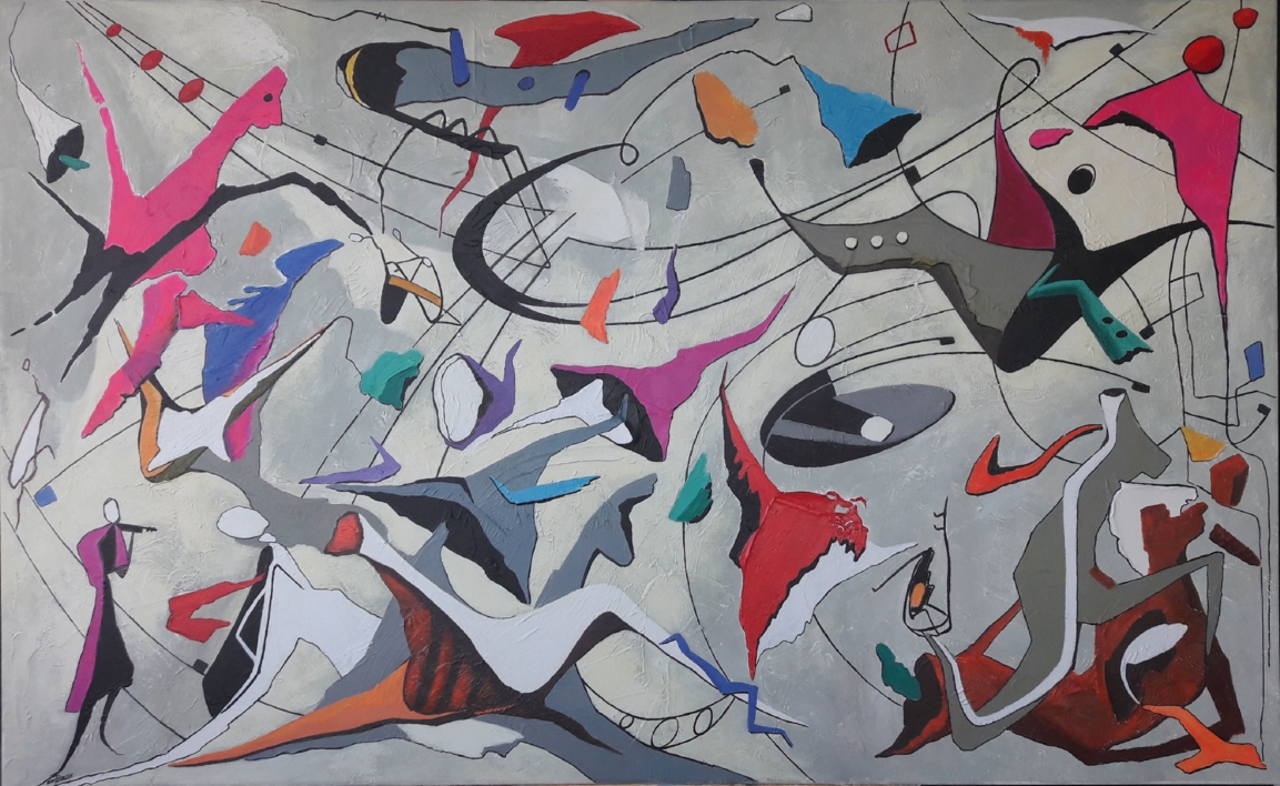 Mendelssohn Concerto E minor OP64 |Pintura de Valeriano Cortázar | Compra arte en Flecha.es